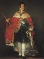 Fernando 7en su Túnica de Estado retrato Francisco Goya